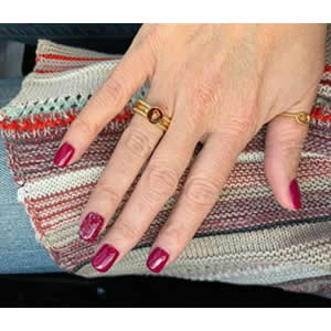Red Nail Color - Manicure